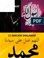 11 Macam Sholawat Nabi