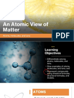 An Atomic View of Matter