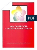 Para Comprender La Revolucion Bolivariana