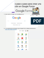 Tutorial Creación de Formulario Google Form