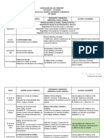 DOSIFICADOR ESPAÑOL 2022-2023 Primer Grado