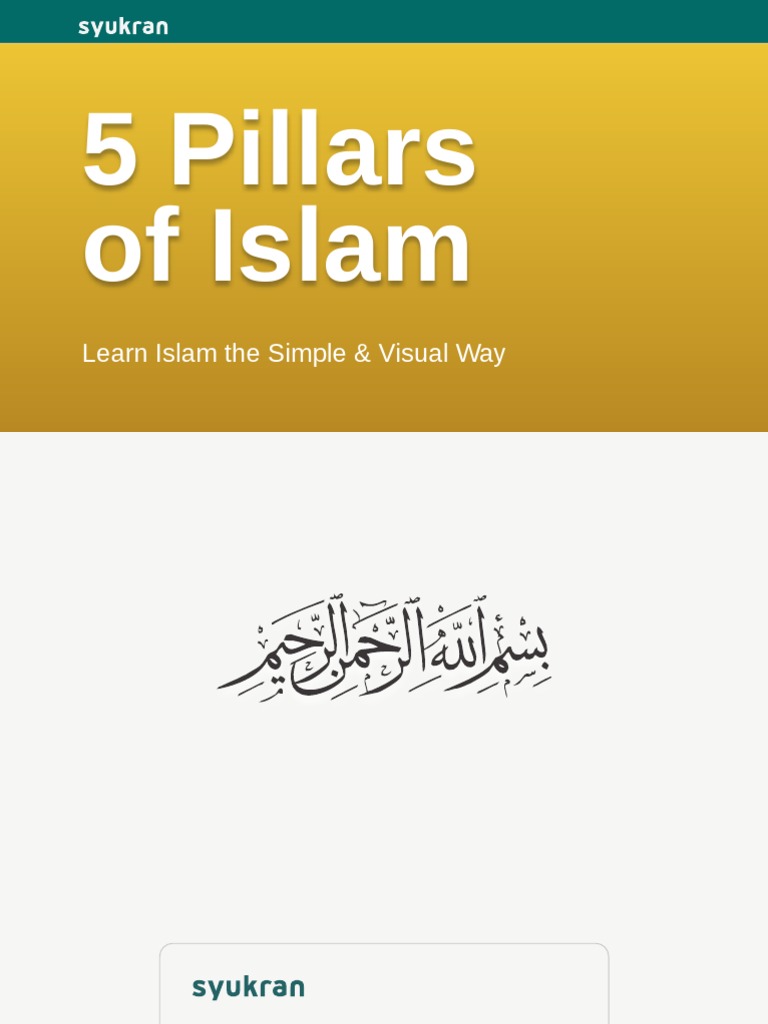 5 Pillars of Islam PDF Hajj Religious Behaviour And Experience