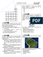 Simulado 1 - CIENCIAS - 6° Ano - E.F - BPW