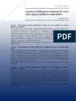 Hackeamento Poético - Infiltrações Estéticas de Vozes Políticas em Espaços Públicos Controlados