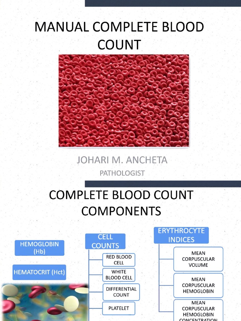 Manual Complete Blood Count | PDF