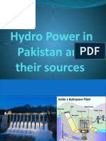 Hydro Power in Pakistan and Their Sources