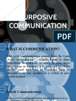 Purposive Communication - Week 3