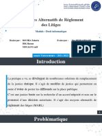 8-Les Modes Alternatifs de Réglement Des Litiges