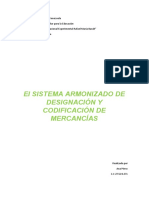 Sistema Armonizado: clasificación de mercancías