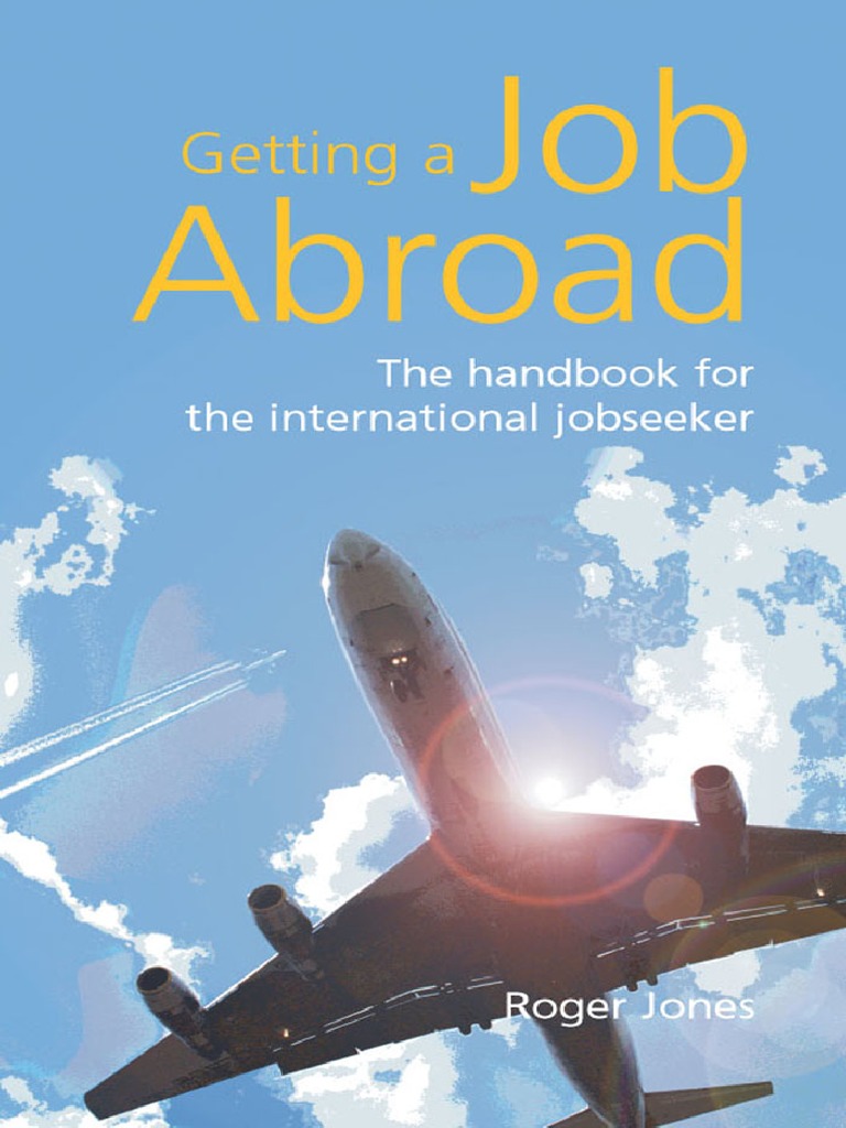 Getting a job abroad the handbook roger jones pdf recruitment