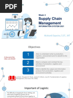 Week 3 - Supply Chain Management