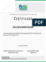 Certificado Capacitacao de Perfis de Personalidade de Lideranca