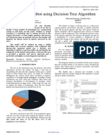 Healthcare Chatbot Using Decision Tree Algorithm