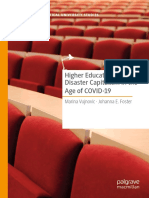 Higher Education and Disaster Capitalism in The Age of Covid19