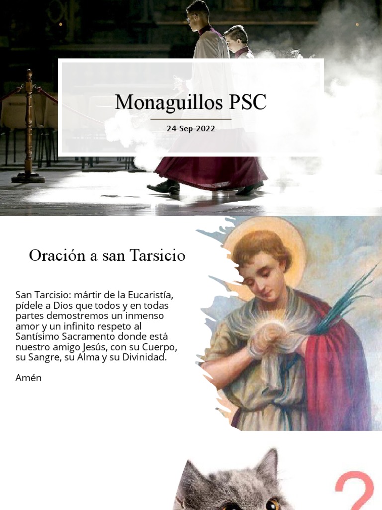 Sesión 4 Monaguillos Pdf