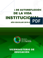 Autoevaluación de La Vida Institucional 2019-2020 Definitivo