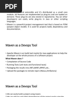 Maven Notes