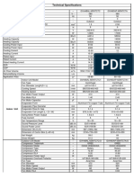 R410A floor standing technical specifications