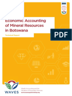 Economic Accounting of Mineral Resources in Botswana - WAVES