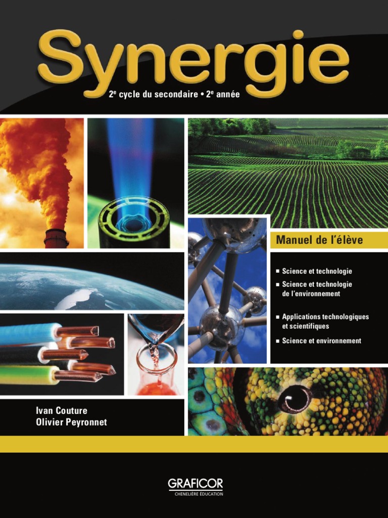 Synergie Science Et Technologie Applications Technologiques Et