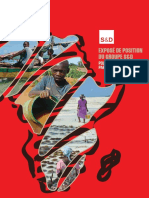 Pour Un Nouveau Partenariat UE-Afrique Position Paper - FR - 170111