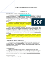 FICHAMENTO - Como Se Escreve A História - Fraçois Cadiou