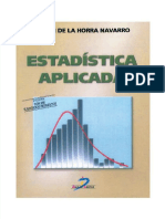PDF Estadistica Aplicada 3 Edicion Julian de La Horra Navarropdf Compress