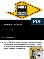 5.1 - Nr35 - 8 Horas - Teoria e Prática - Sexta