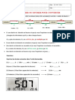 Multiplier Ou Diviser Pour Convertir: x7 x24 x60 x60