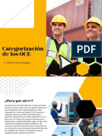 Foro 1 - Categorización de Los OCE - Operaciones y Legislación Aduanera