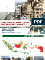 Respon Morfologi Sungai - Kuliah Umum BPK Arie Setiadi