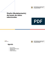 Diseño (Modelamiento) de Bases de Datos Relacionales