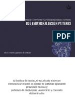 Upc Pre Si720 Gof Behavioral Design Patterns - v1