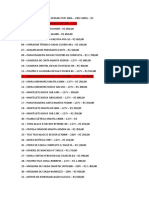 Lista Ferramentas Preco