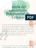  Teoría Del Desarrollo Psicosocial de Erikson