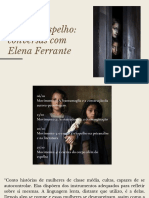 Além Do Espelho Conversas Com Elena Ferrante