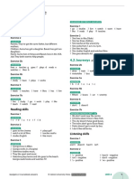 Navigate A1 Coursebook Unit 4 Answer Key