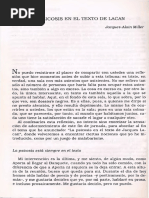 El Grafo del Deseo en Lacan | PDF | Jacques Lacan | Psicoanálisis