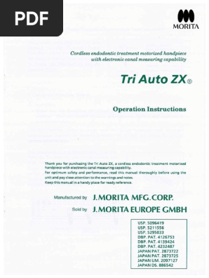 TR-ZX Manual English | PDF