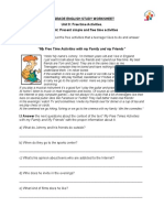 7º Básico WORKSHEET - FREE - TIME - ACTIVITIES - 82473 - 20190907 - 20160826 - 123202