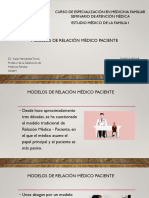 Modelos de Relacion Medico Paciente