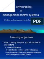 Environment of Mangement Control Sytems 1