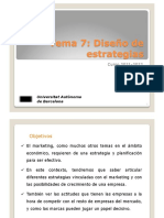 Tema 7. Diseño de Estrategias