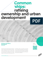 Rusell. Public-Common Partnerships. Democrataisong Ownership and Urban Development