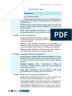 AEDEAN Long Programme Nov 26th - 2021