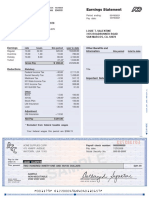 Adp Pay Stub Template 1