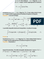 Forgástest Térfogata