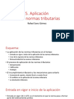 Normas tributarias: aplicación, interpretación y consultas