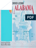 Alabama Licence