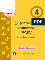 Cuadernillo 4to - Aditivo PAEV